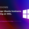 How To Set Hostname In Linux (Ubuntu)